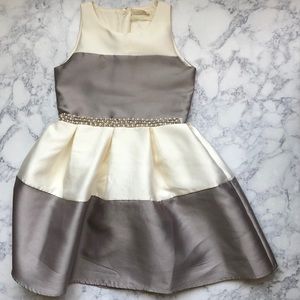 BTWEEN Girls Pearl Ruffle Dress